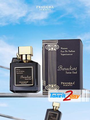 Paris Corner Pendora Scents Barakkat Satin Oud Perfume For Men And Women 100 ML EDP